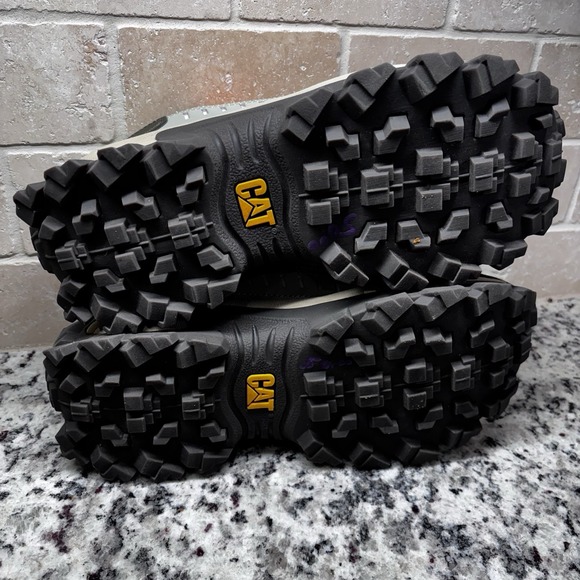 Caterpillar Intruder Men's Sneaker Orange Gray Rugged Trail Hiking Chore 10.5M - Picture 6 of 8